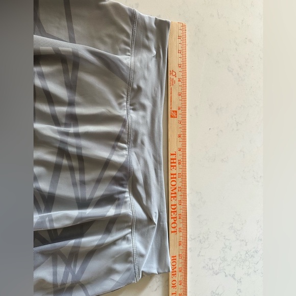 NIKE Gray Silver Tennis Skirt XL X-large Active Tulle - Picture 9 of 9